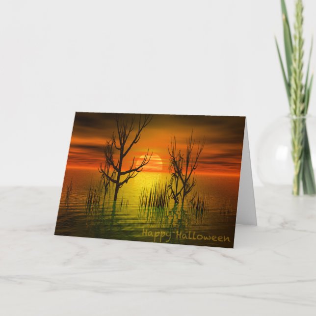 Tarjeta Halloween (Anverso)