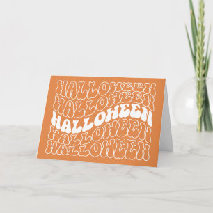 Tarjeta Halloween