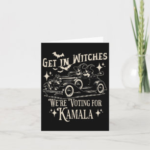 Tarjeta Halloween 1692 entrar en brujas Estamos votando po