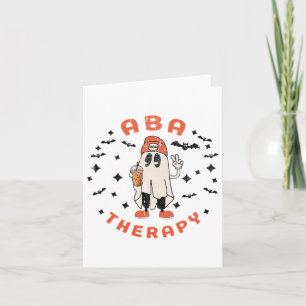 Tarjeta Halloween Aby Therapy Therapist Behavior Autism Gh