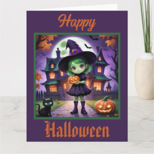 Tarjeta Halloween Adorable