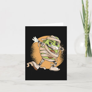 Tarjeta Halloween Aguacate Mummy