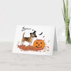 Tarjeta Halloween Beagle