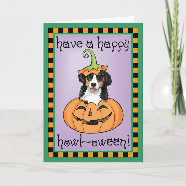 Tarjeta Halloween Berner (Anverso)