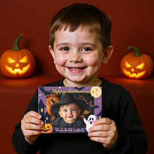 Tarjeta Halloween Boo Crew Bash