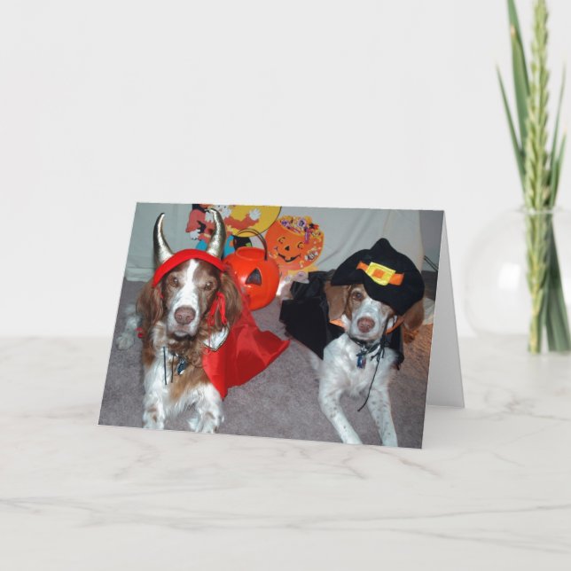 TARJETA HALLOWEEN BRITTANYS (Anverso)