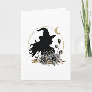 Tarjeta Halloween contemporáneo moderno