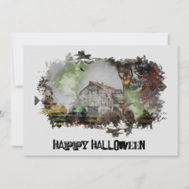 *~* TARJETA HALLOWEEN DE BARN BARN GHOST