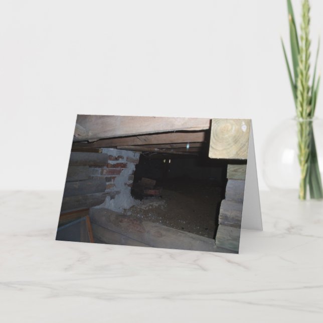 Tarjeta Hallowe'en de "Harris House Level 3" (Anverso)