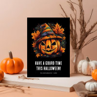 Halloween de la Calabaza Graciosa de Tiempo