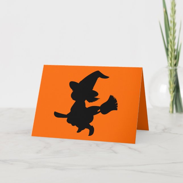 Tarjeta Halloween de las mejores brujas (Anverso)