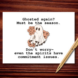 Tarjeta Halloween de nuevo divertido