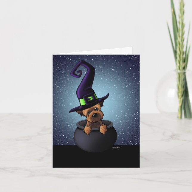 Tarjeta Halloween del Territorio Fronterizo (Anverso)