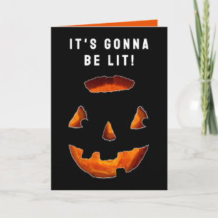 Tarjeta Halloween divertido