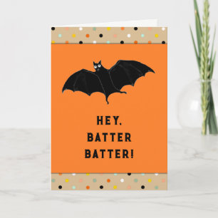 Tarjeta Halloween divertido