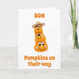 TARJETA **HALLOWEEN ESPECIAL** PARA ***NUESTRO HIJO***
