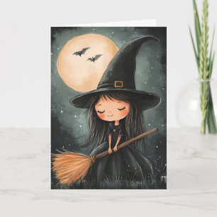 Tarjeta Halloween espeluznante