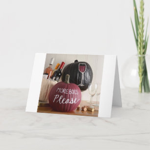 TARJETA **HALLOWEEN ESTÁ AQUÍ** AMOR DE PASAR TIEMPO CON U