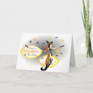 Tarjeta Halloween fabuloso