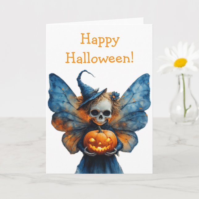 Tarjeta Halloween Fairy (Planta pequeña)