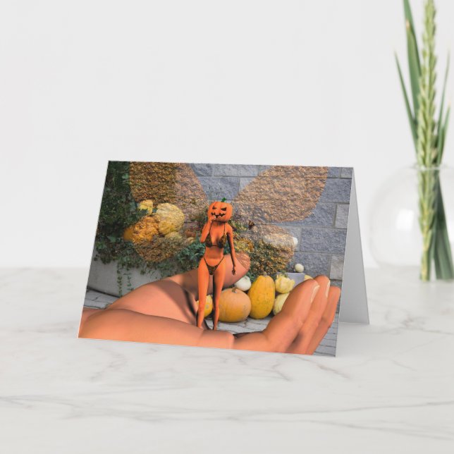 Tarjeta Halloween Fairy (Anverso)