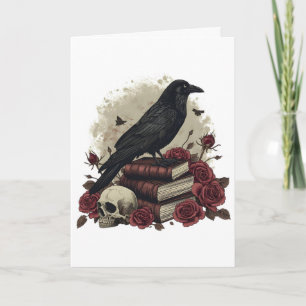 Tarjeta Halloween fantasmal