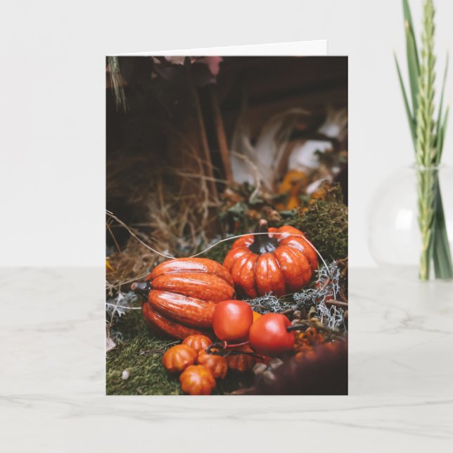 Tarjeta Halloween fantasmal (Anverso)