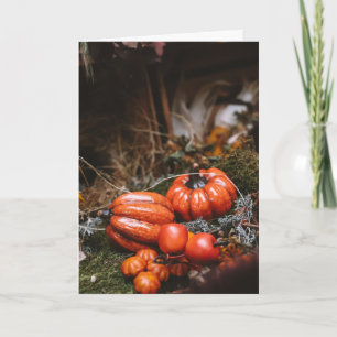 Tarjeta Halloween fantasmal