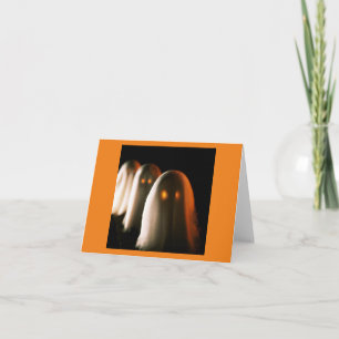 Tarjeta Halloween - Fantasmas 3