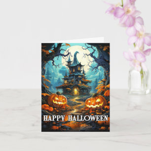 Tarjeta Halloween Feliz
