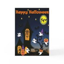 Halloween feliz casa embrujada