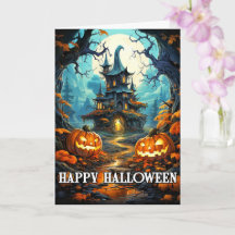 Halloween feliz de la adorable vivienda