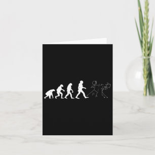 Tarjeta Halloween Floral Halloween Hombres Funny Skeleton