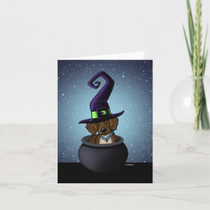 Tarjeta Halloween franco-bretona de KiniArt