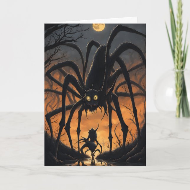 Tarjeta Halloween Fright (Anverso)