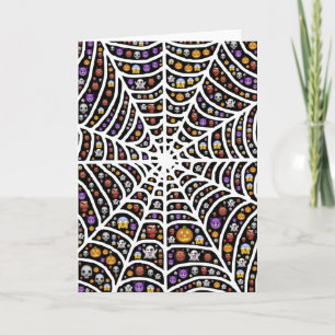 Tarjeta Halloween Ghouls & Goblins en Spiderweb