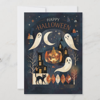 Tarjeta Halloween Greeting Card