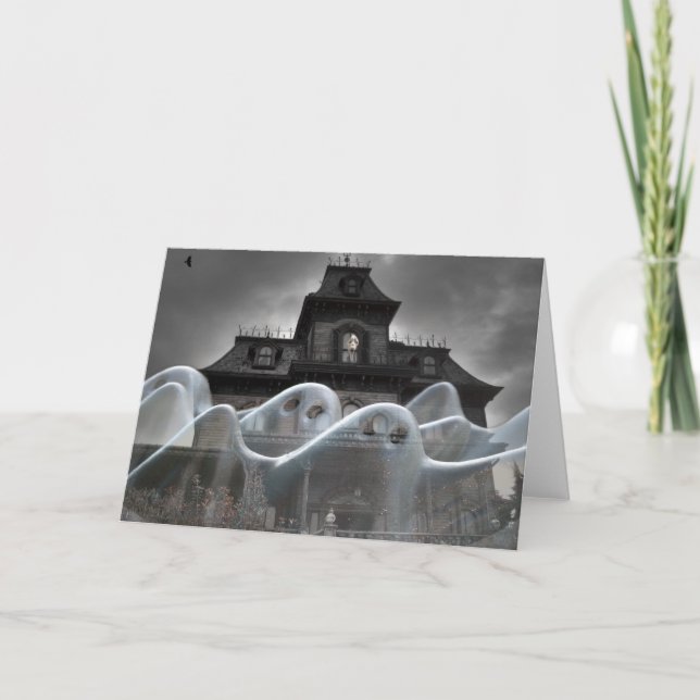 Tarjeta HALLOWEEN Greetings (Anverso)