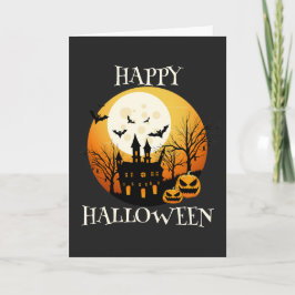Tarjeta Halloween Happy Halloween