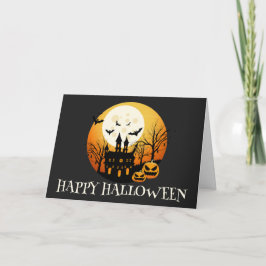 Tarjeta Halloween Happy Halloween