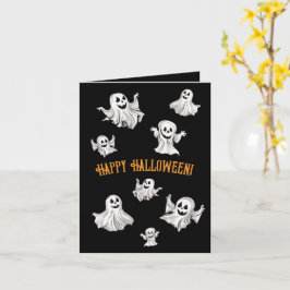 Tarjeta Halloween: Kleine Geister - 