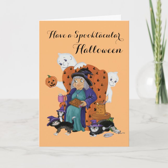 Tarjeta Halloween Magic (Anverso)