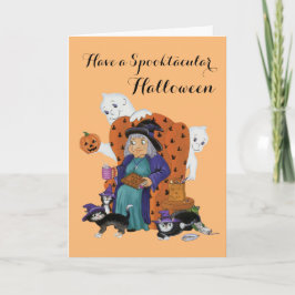 Tarjeta Halloween Magic