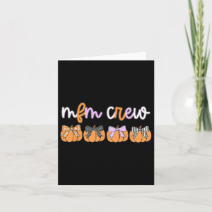 Tarjeta Halloween Mfm Crew Medicina Fetal Materna Sonogra