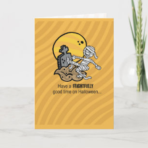 Tarjeta Halloween Mummy