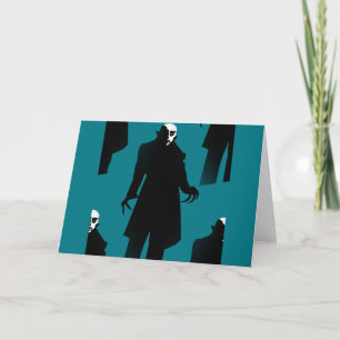 Tarjeta halloween nosferatu