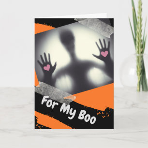 Tarjeta Halloween para mi novio