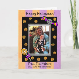 Tarjeta Halloween personalizado