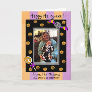 Tarjeta Halloween personalizado