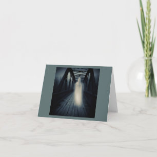 Tarjeta Halloween - Puente embrujado 3